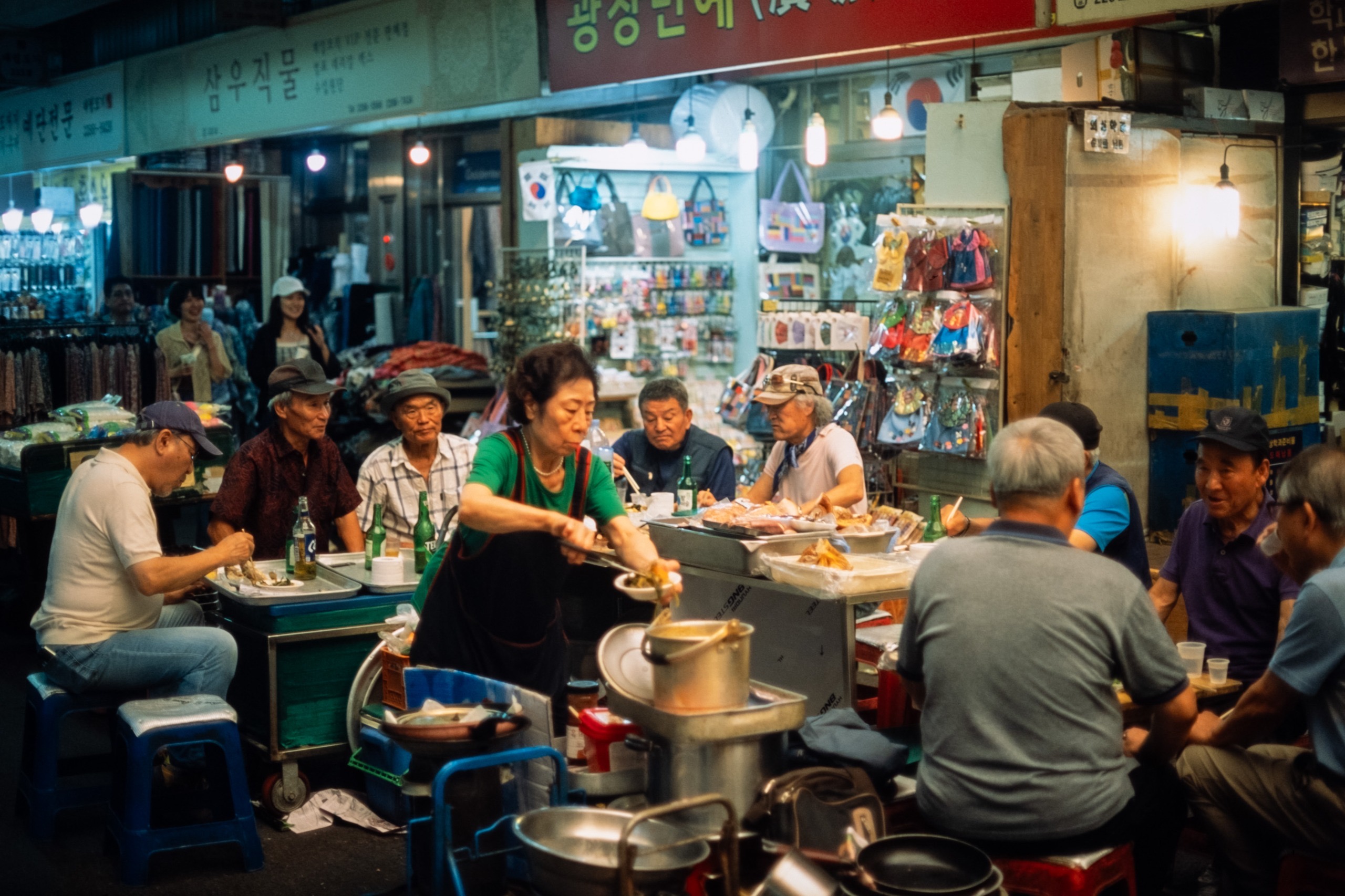 Gwangjang Market.